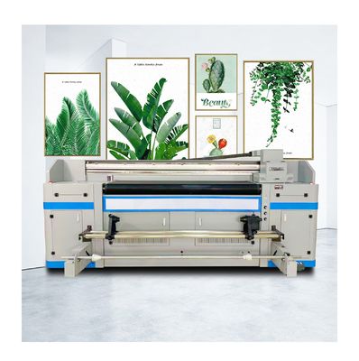 1Гибридный принтер ZT1900 DH широкого формата длиной.9 м с 6 футовым CMYK Eco Solvent Ink