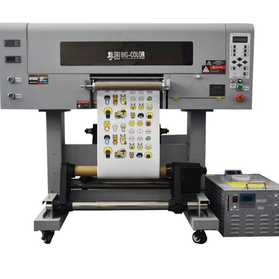 30 см х 40 см UV DTF наклейка Размер A3 с 3 TX800 печатающими головками и Epson AB Film UV Roller