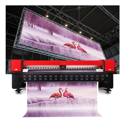 KM512I Печатная головка 10ft Flex Banner Inkjet Machine для плаката скорость Большой цвет 2880dpi
