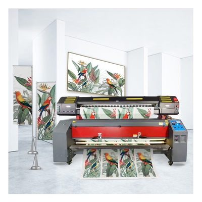 Датчик одежды 1,9 м Большой формат Flex Banner Inkjet принтер с 2 шт 3200 печатающих голов