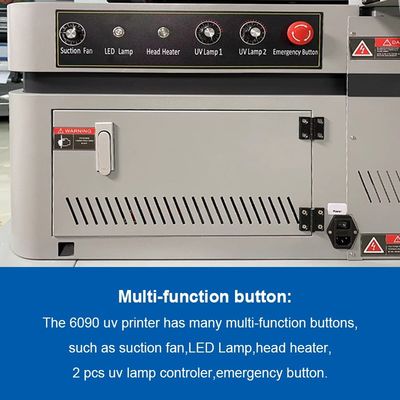 UV 6090 A1 светодиодный плоский принтер для печати стеклянных бутылок, плиток, ручек и деревянных коробок